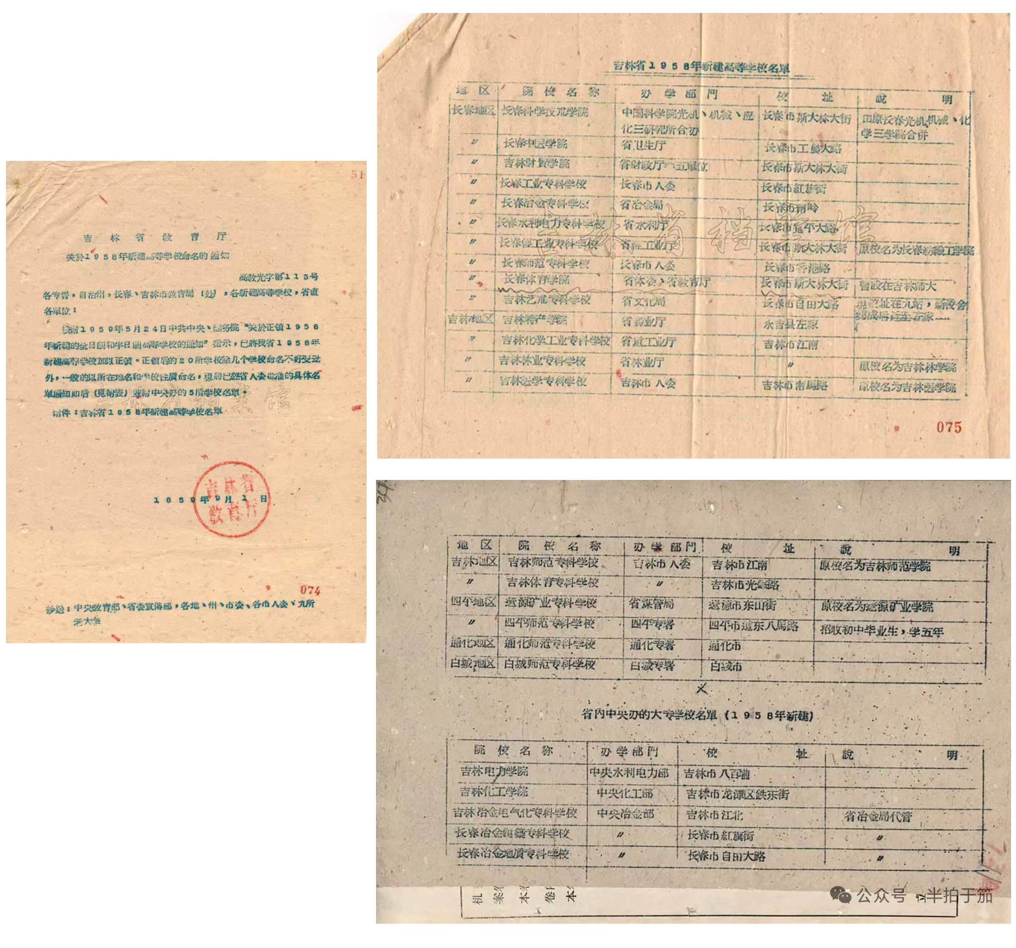 校史沿革 1959
